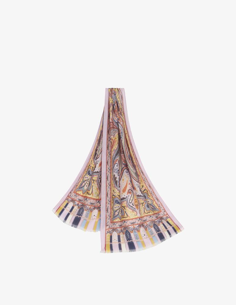 rinascente ETRO Sciarpa in cashmere e seta paisley
