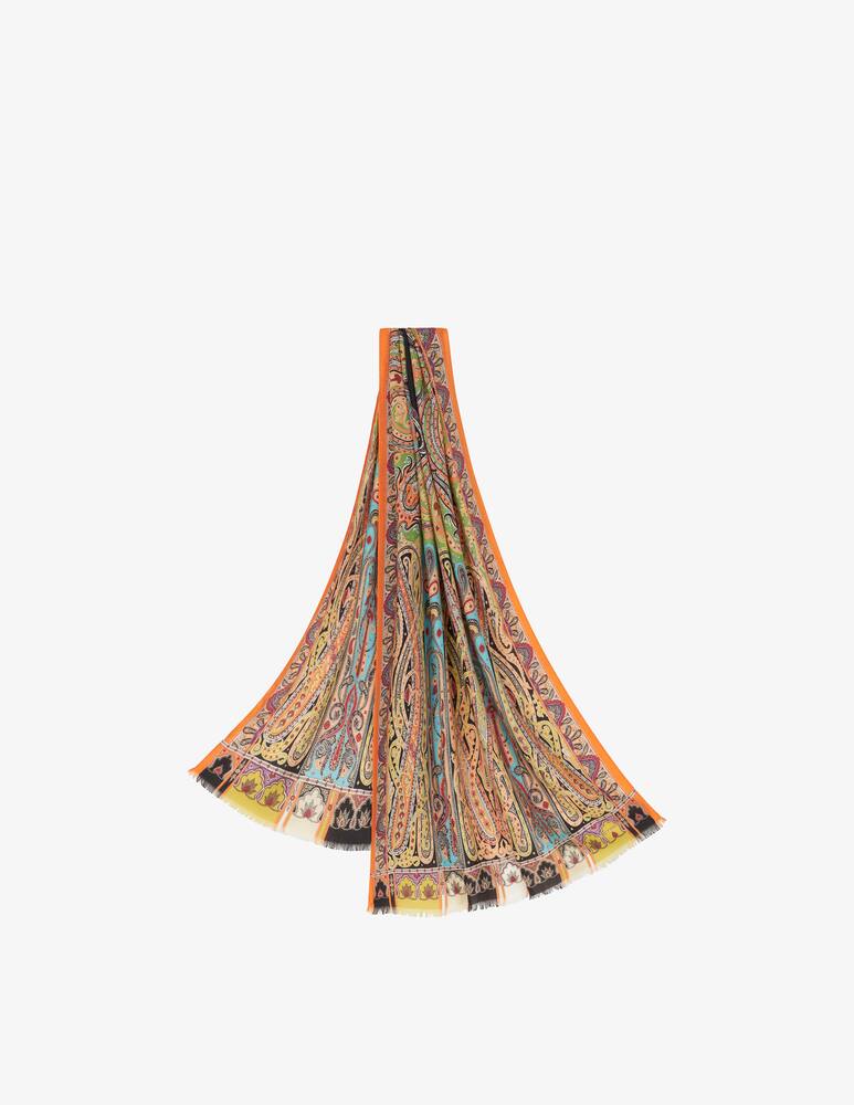 rinascente ETRO Fringed paisley scarf