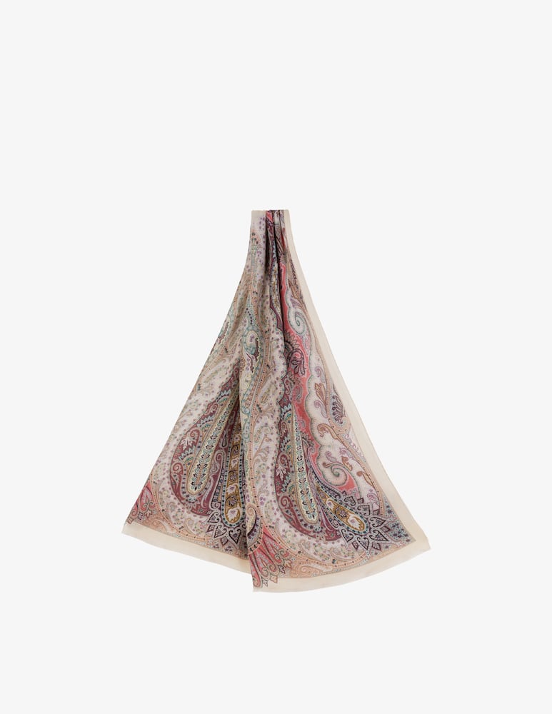 ETRO Multicoloured cashmere scarf - picture 1 ETRO Multicoloured cashmere scarf - picture 1