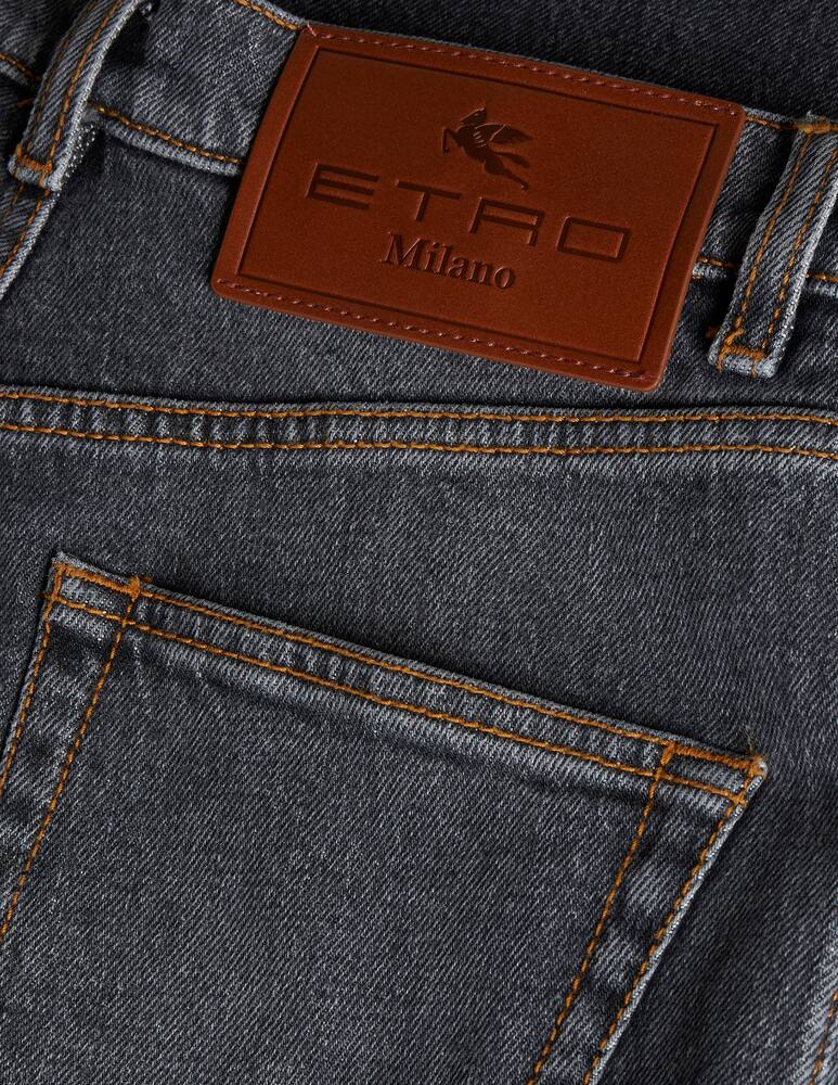 rinascente ETRO Flared jeans with pegaso buttons
