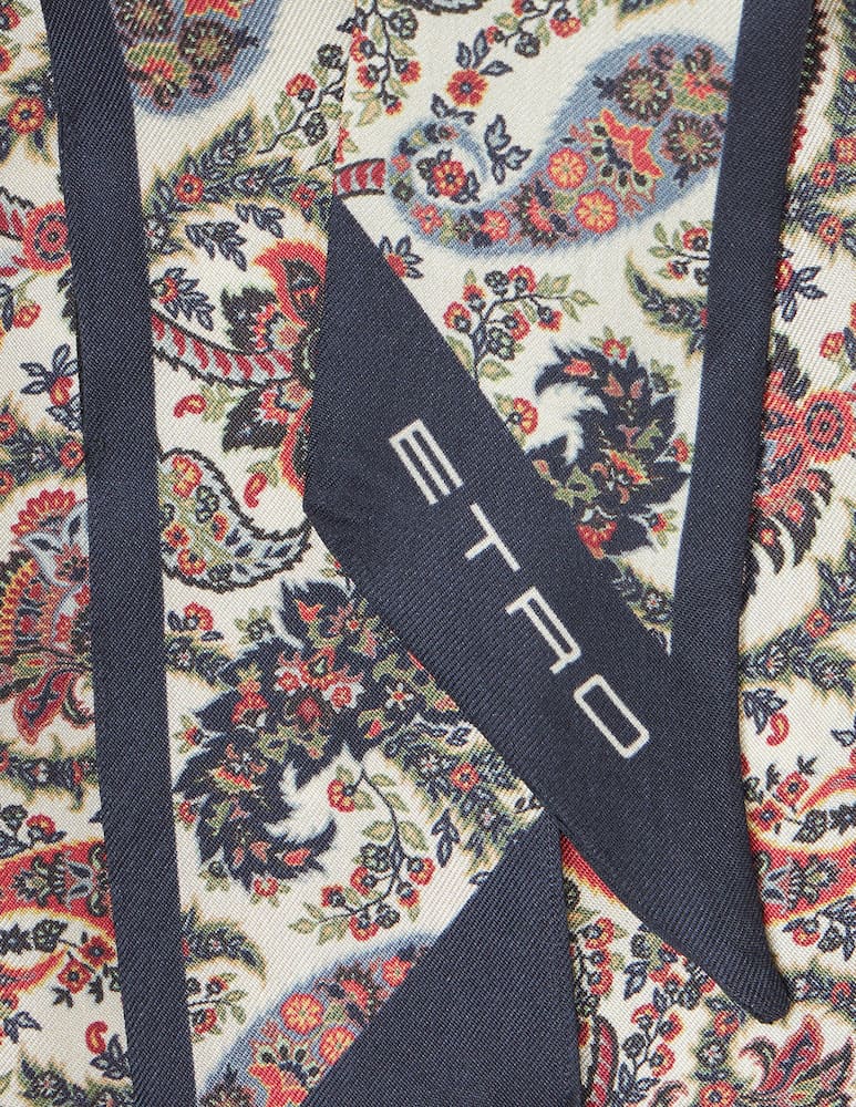 rinascente ETRO Printed silk paisleyina