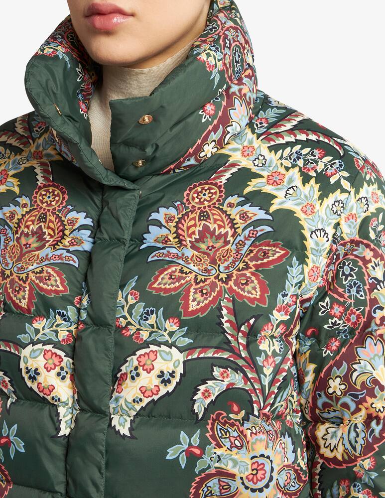 rinascente ETRO Printed nylon down jacket