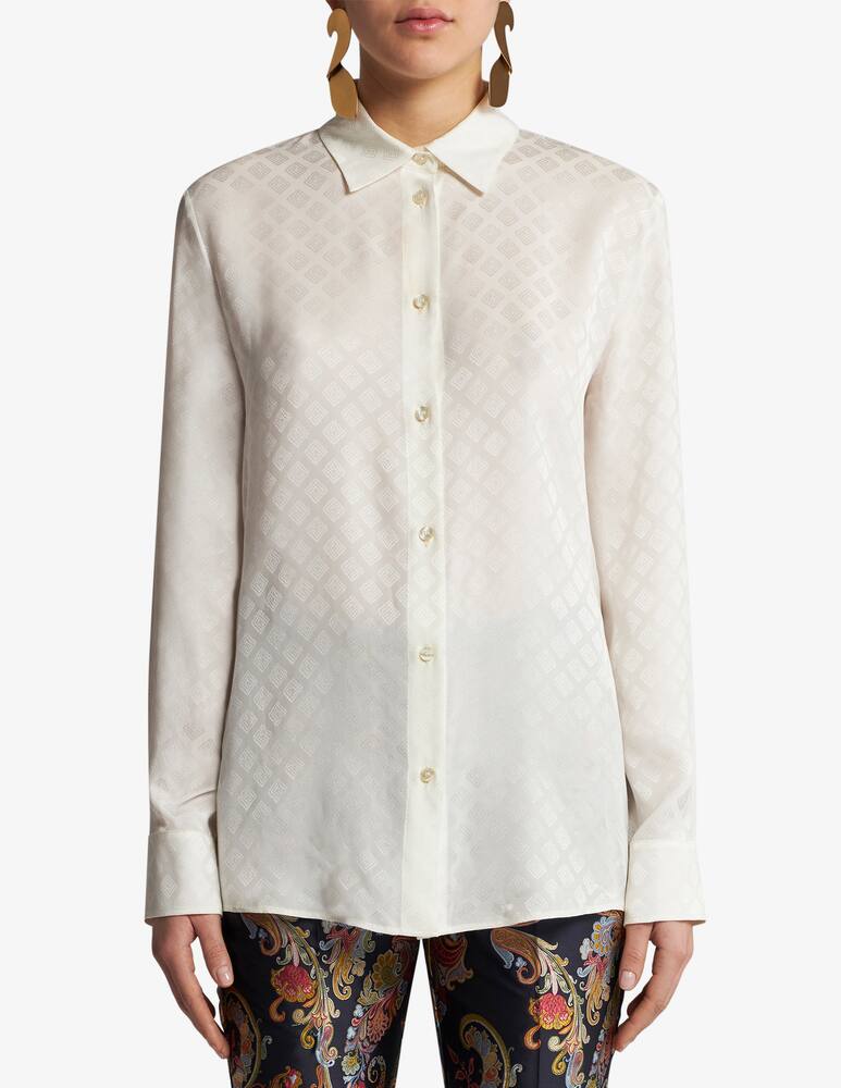 ETRO Camicia in seta jacquard - immagine 1 ETRO Camicia in seta jacquard - immagine 1