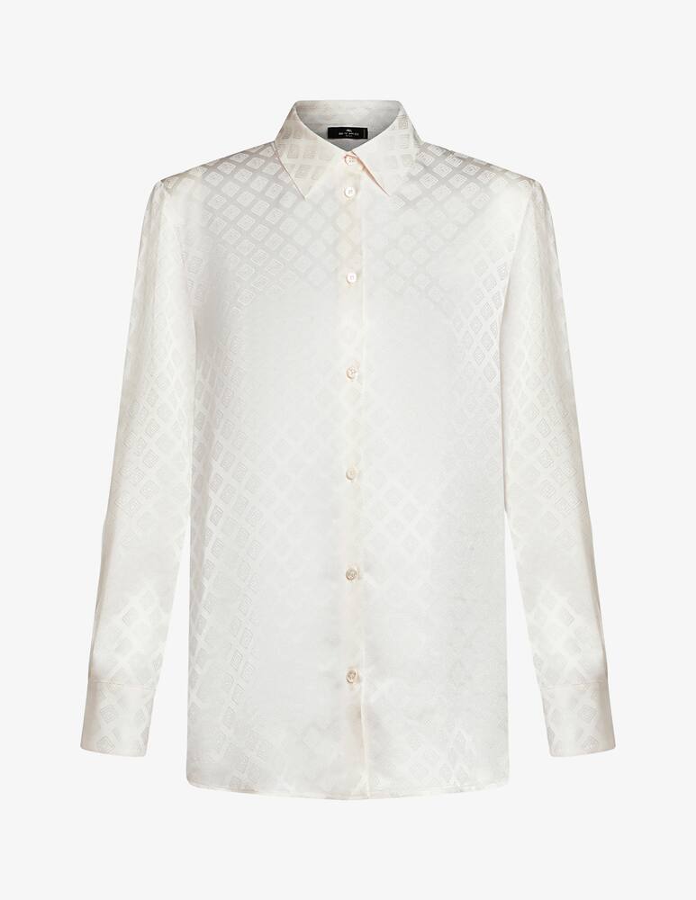 rinascente ETRO Camicia in seta jacquard