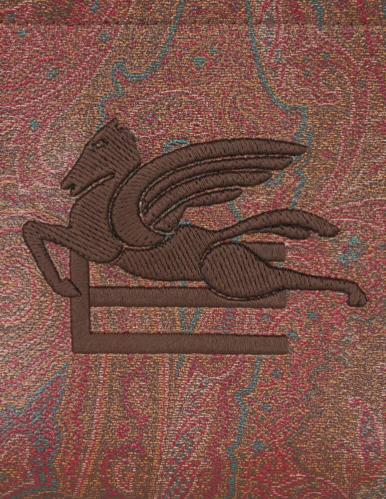 rinascente ETRO Arnica pouch with pegaso detail