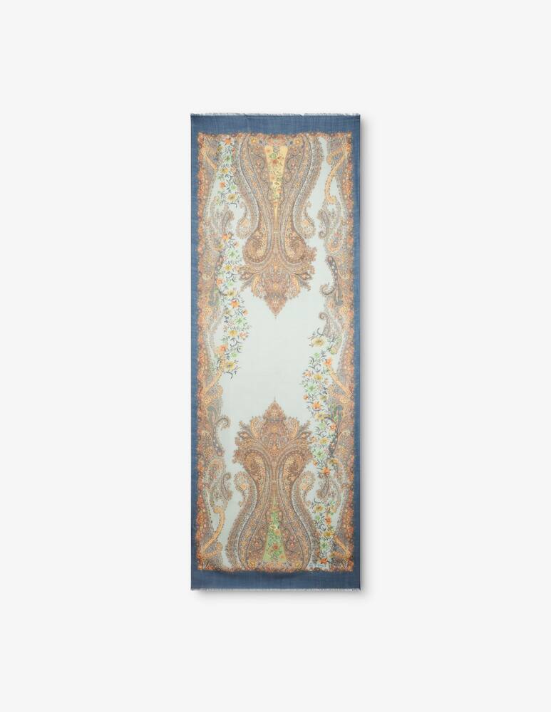 ETRO Printed cashmere scarf - picture 1