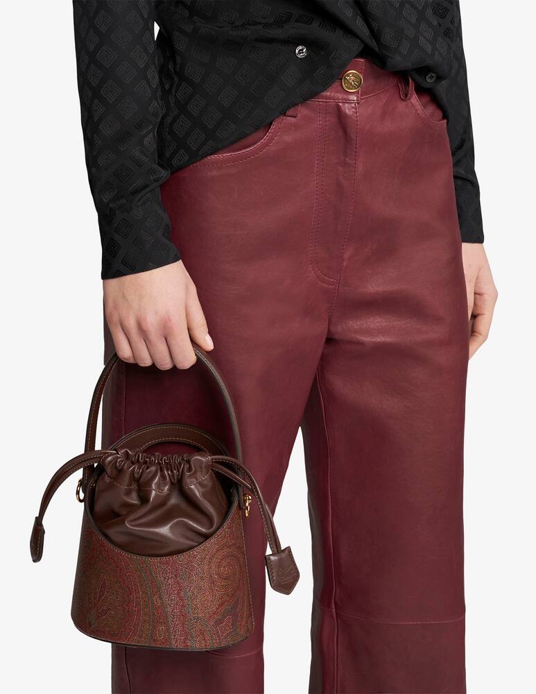 rinascente ETRO Borsa Saturno piccola in Arnica