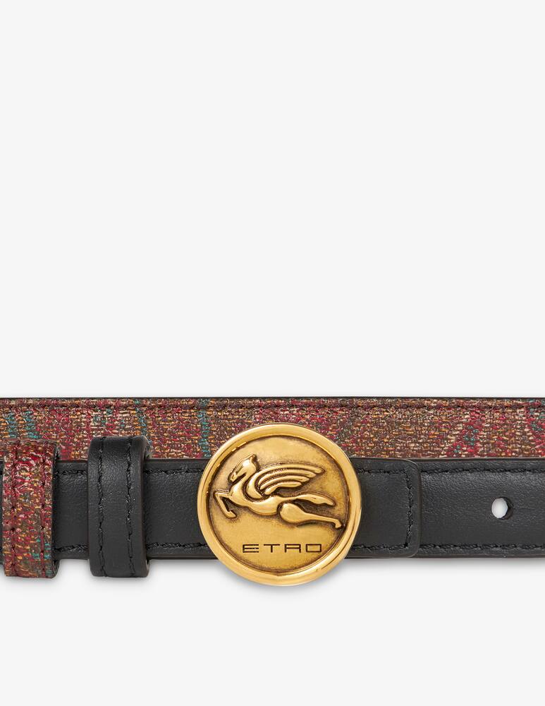 rinascente ETRO Reversible belt with pegaso