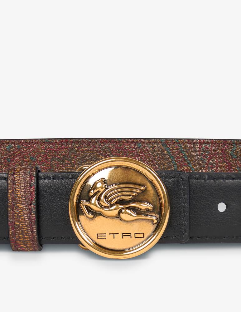 rinascente ETRO Reversible belt with pegaso