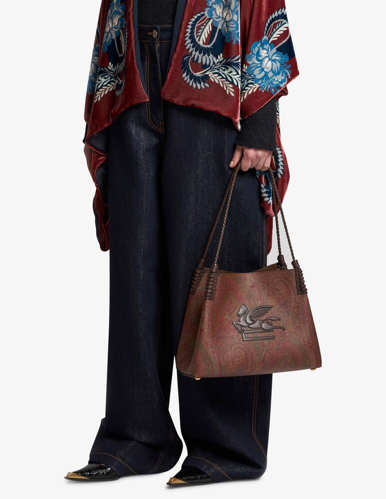 rinascente ETRO Shopping bag Libra piccola in Arnica