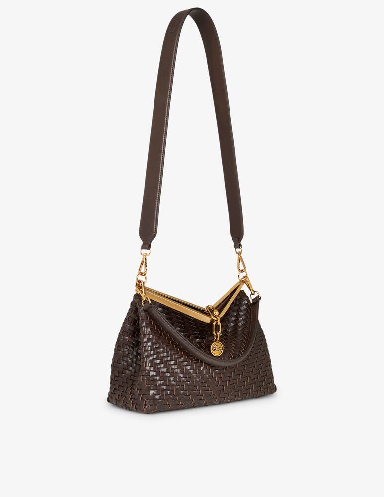 rinascente ETRO Medium woven Vela bag