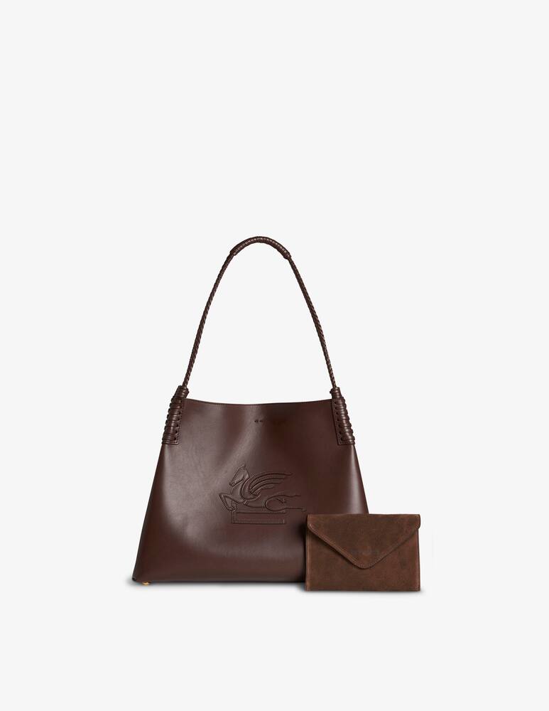 rinascente ETRO Medium Libra tote bag in leather