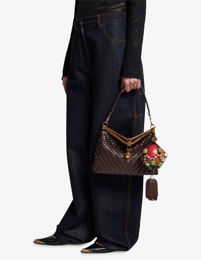 rinascente ETRO Apple charm with small tassel and beading