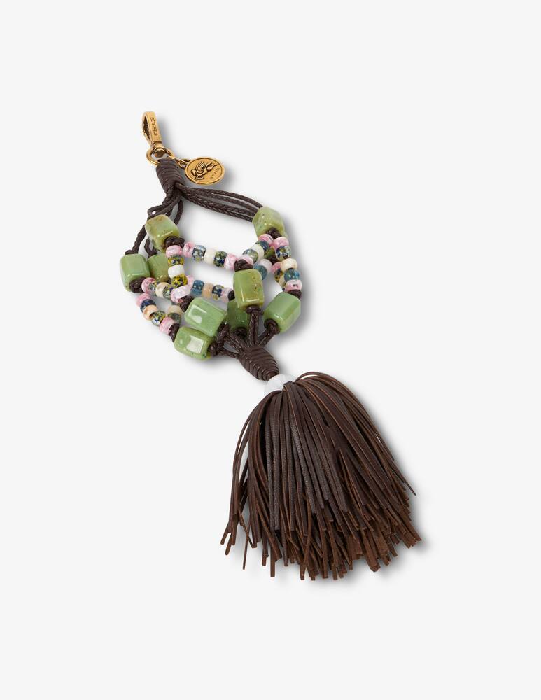 rinascente ETRO Apple charm with small tassel and beading