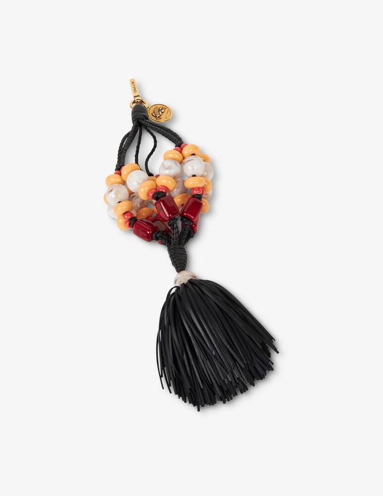 rinascente ETRO Apple charm with small tassel and beading