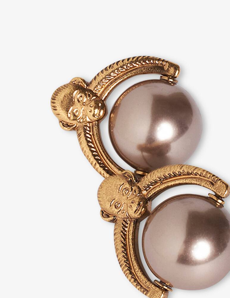 rinascente ETRO Orecchini scimmietta con perla