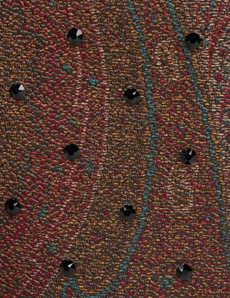 rinascente ETRO Small Etro Essential Arnica hobo bag with rhinestones