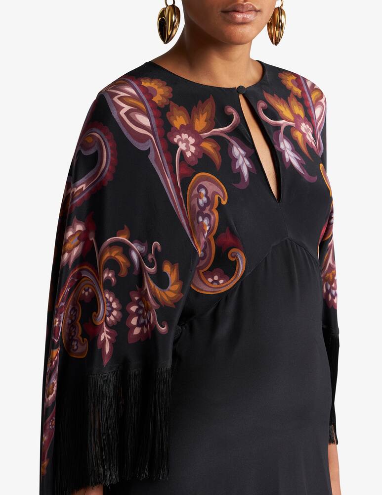 rinascente ETRO Printed silk dress