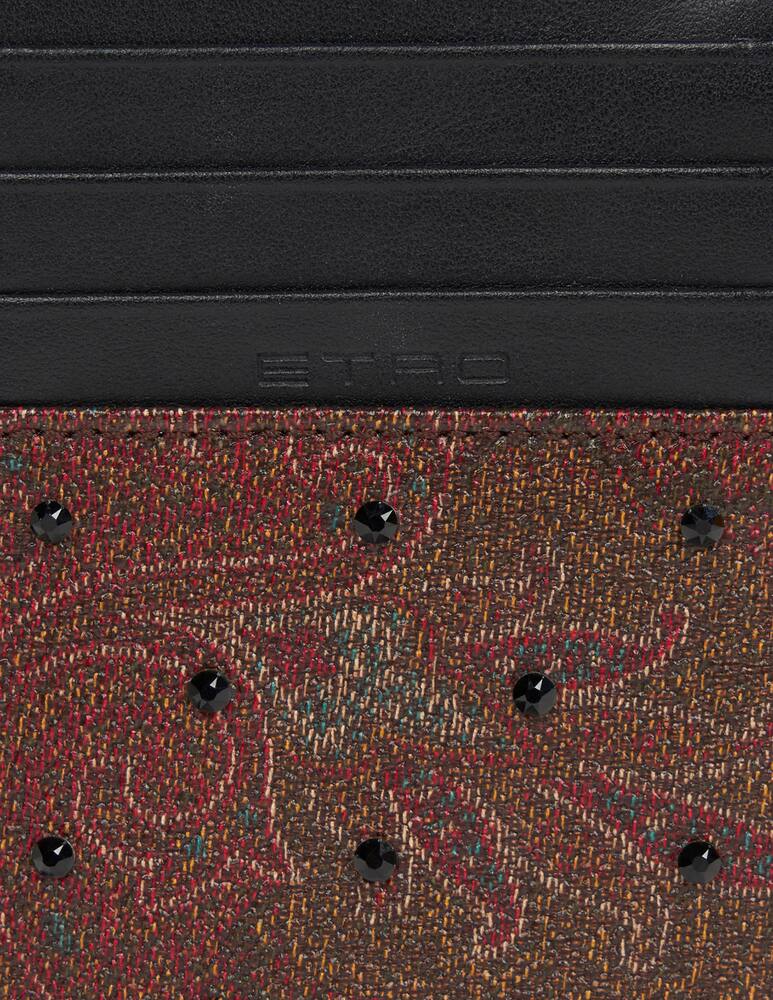 rinascente ETRO Porta carte Arnica con zip