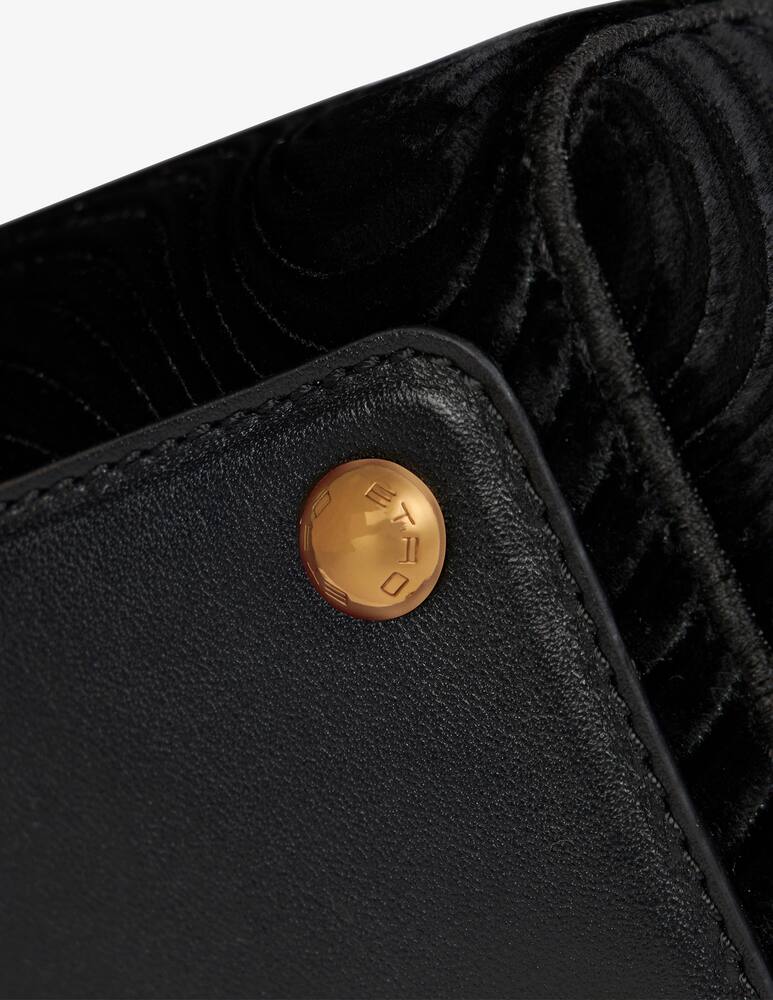 rinascente ETRO Vela wave velvet shoulder bag