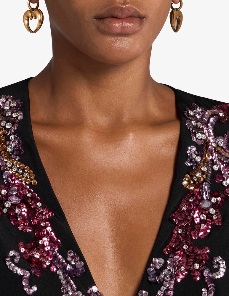 rinascente ETRO Earrings with paisley heart