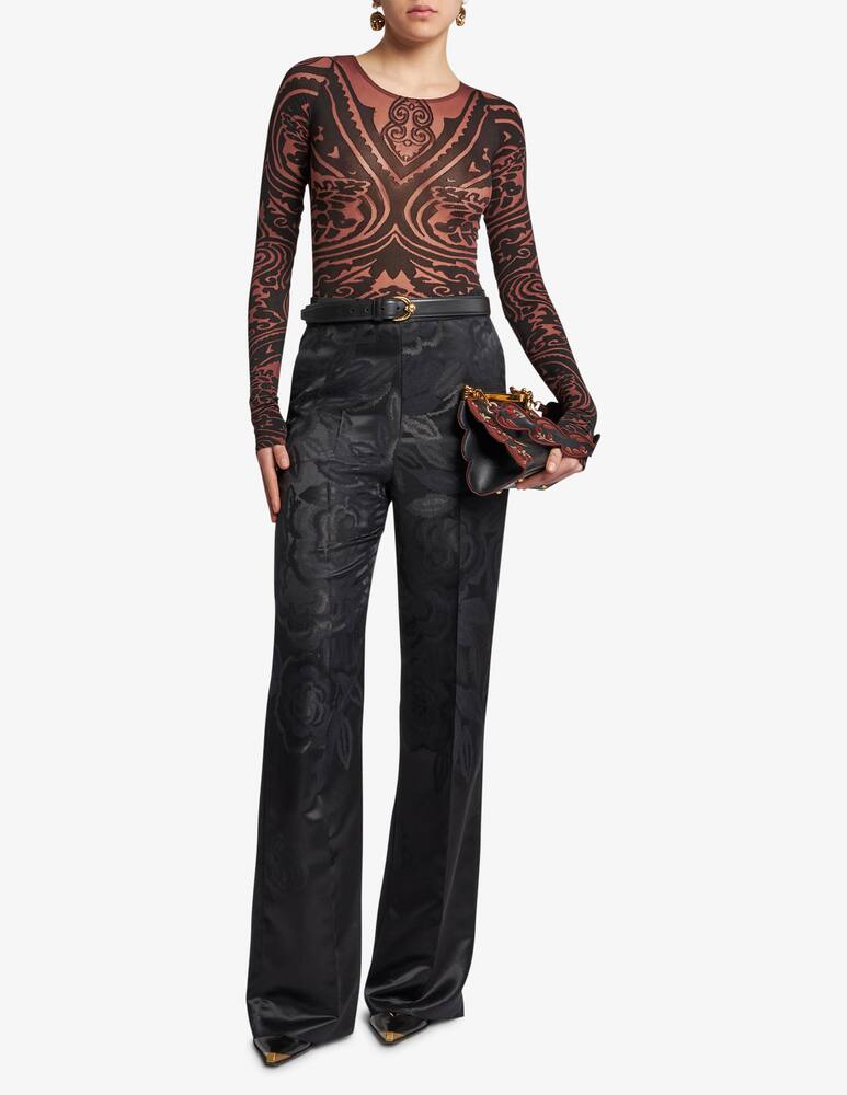 rinascente ETRO Paisley tattoo bodysuit
