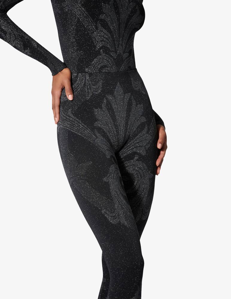 rinascente ETRO Collant metallic jacquard
