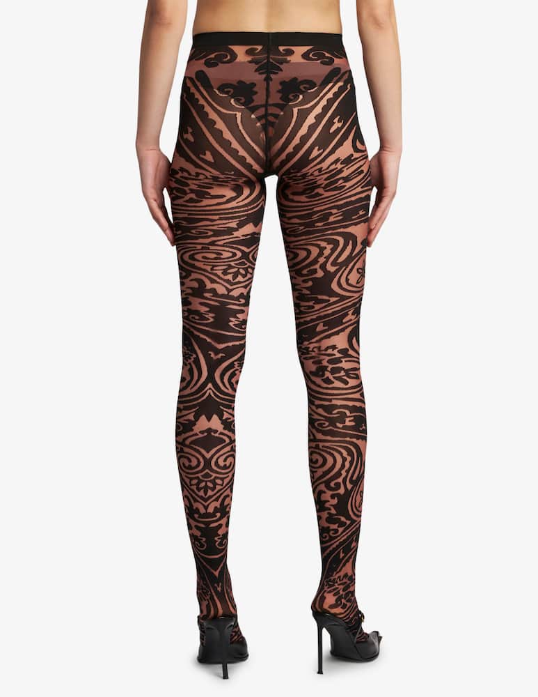 ETRO Collant paisley tattoo - immagine 3 ETRO Collant paisley tattoo - immagine 3