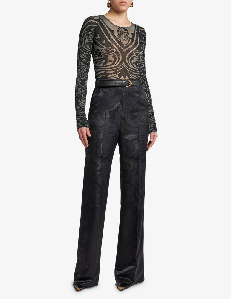 rinascente ETRO Paisley tattoo bodysuit