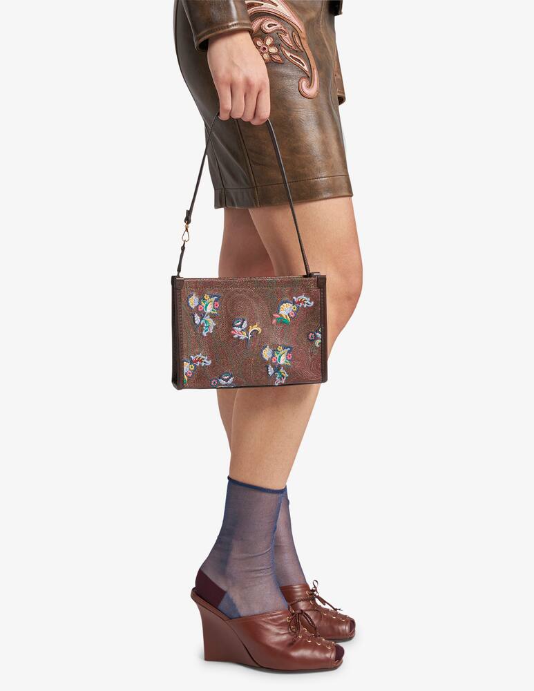 rinascente ETRO Arnica pouch with embroidery