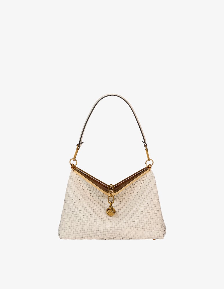 rinascente ETRO Medium woven Vela bag