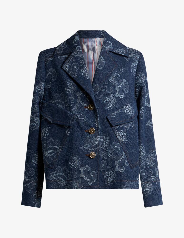 rinascente ETRO Giacca in denim jacquard