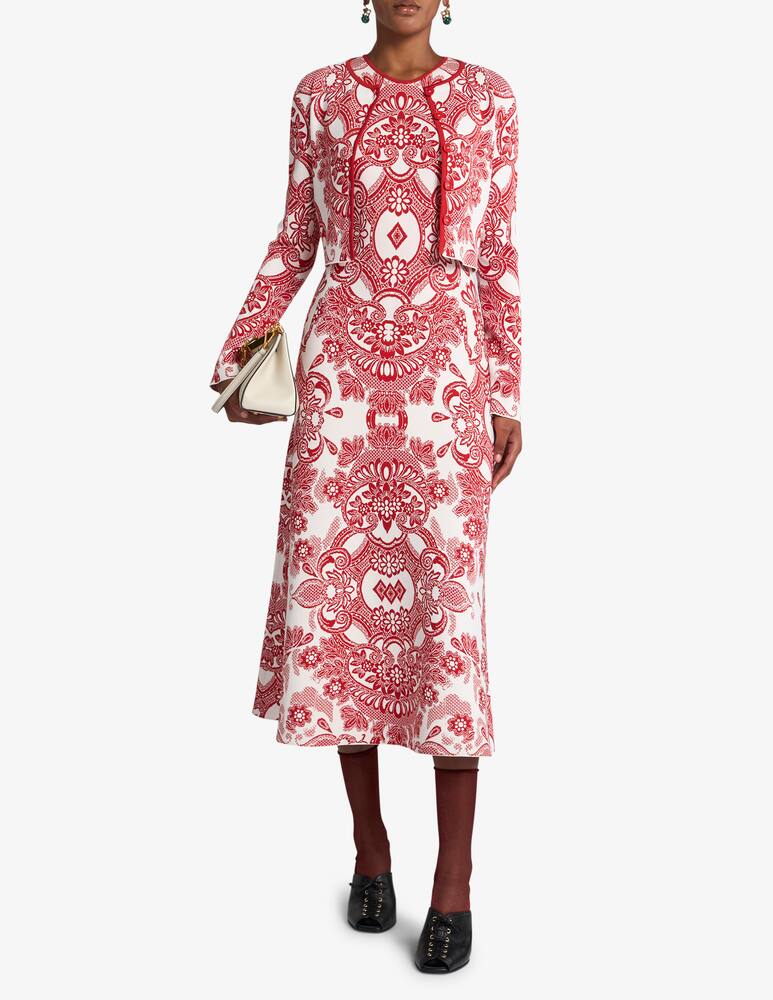 rinascente ETRO Two-Tone cropped cardigan