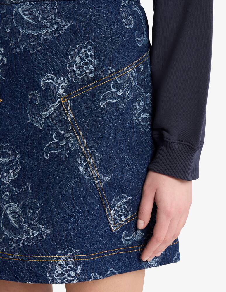rinascente ETRO Gonna mini in denim jacquard