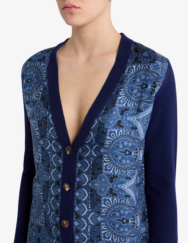 rinascente ETRO Cardigan con motivo foulard