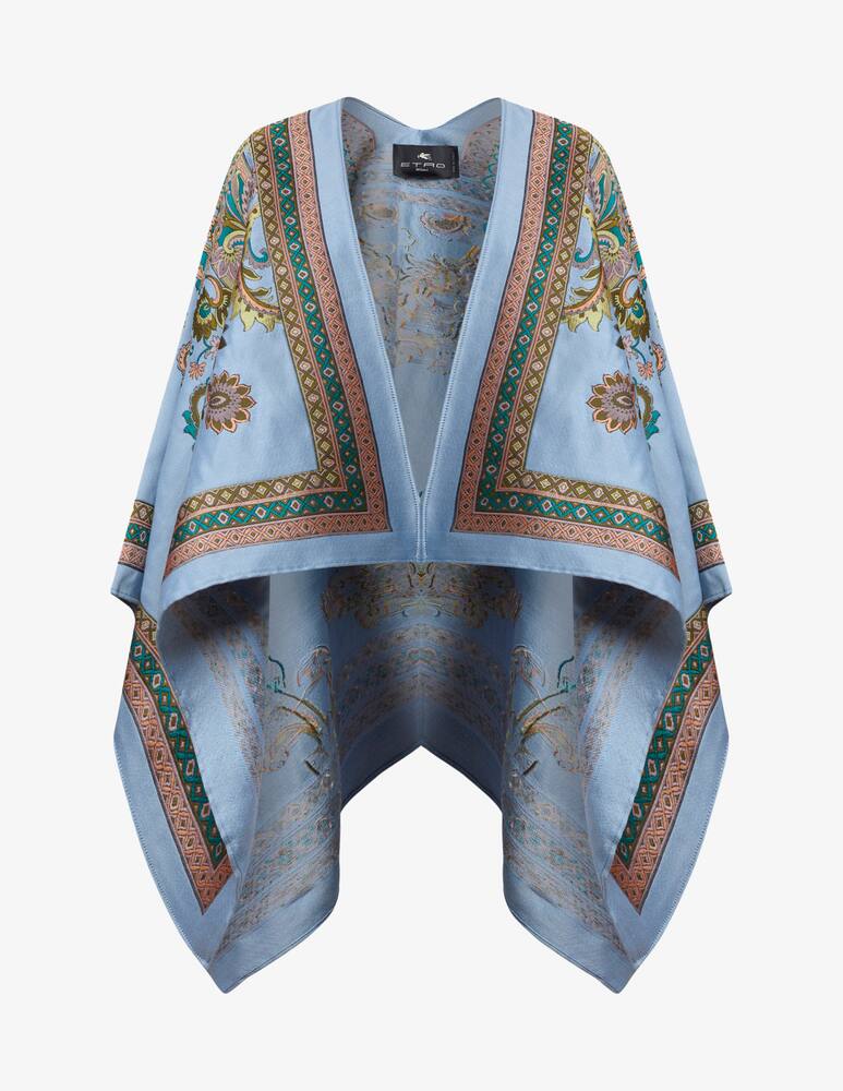 rinascente ETRO Fil coupé jacquard cape