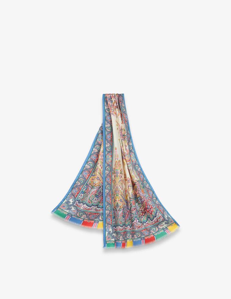 rinascente ETRO Sciarpa in lana e seta