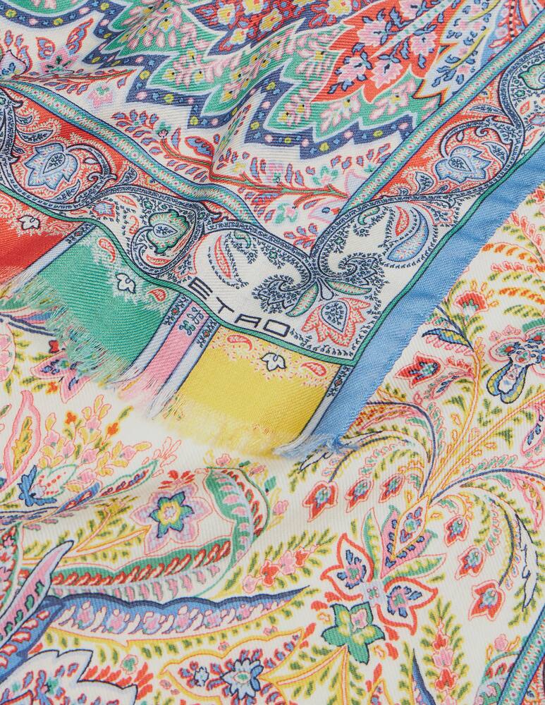 rinascente ETRO Sciarpa in lana e seta