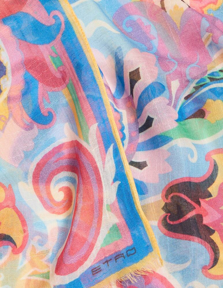 rinascente ETRO Tosca scarf 45x140