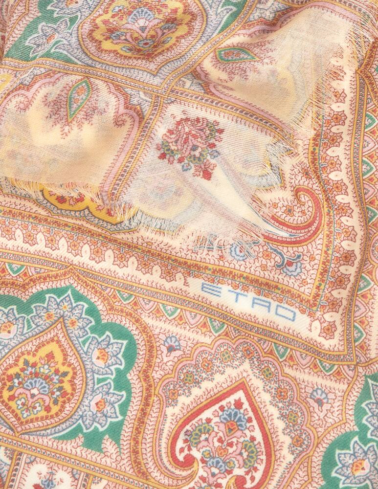 rinascente ETRO Printed cashmere shawl