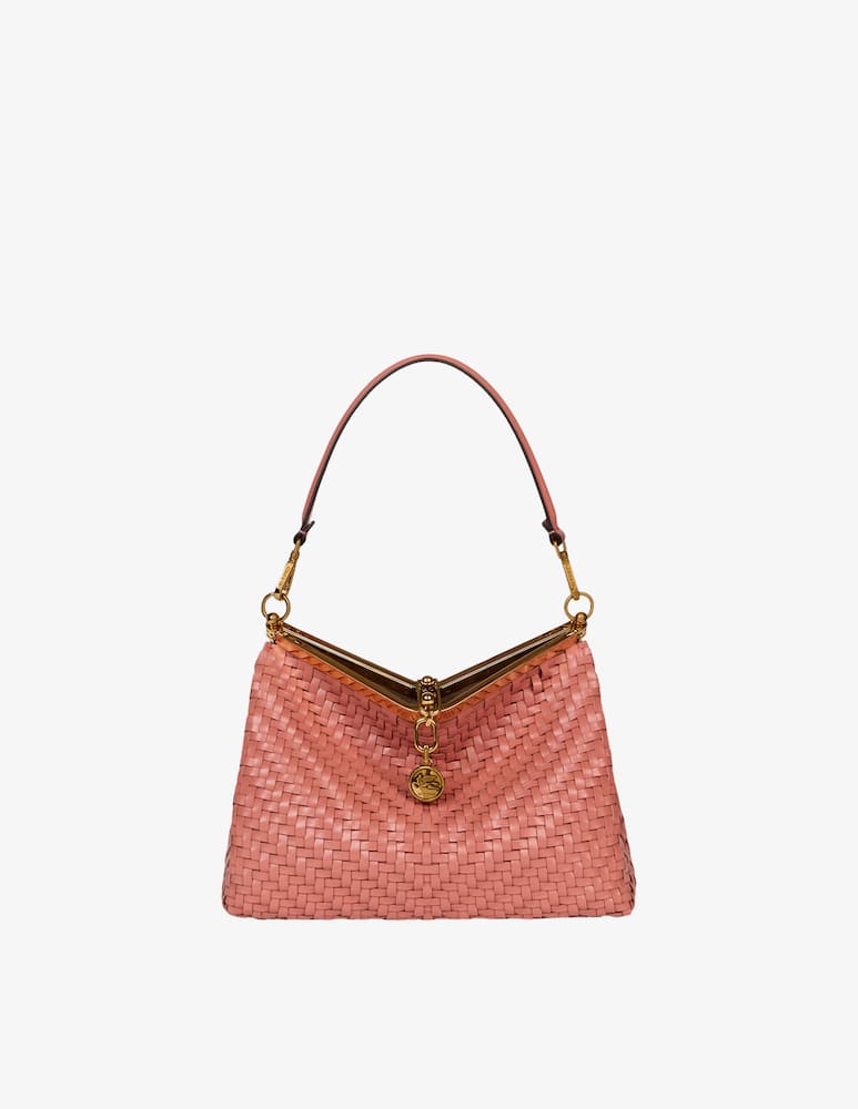 rinascente ETRO Medium woven Vela bag