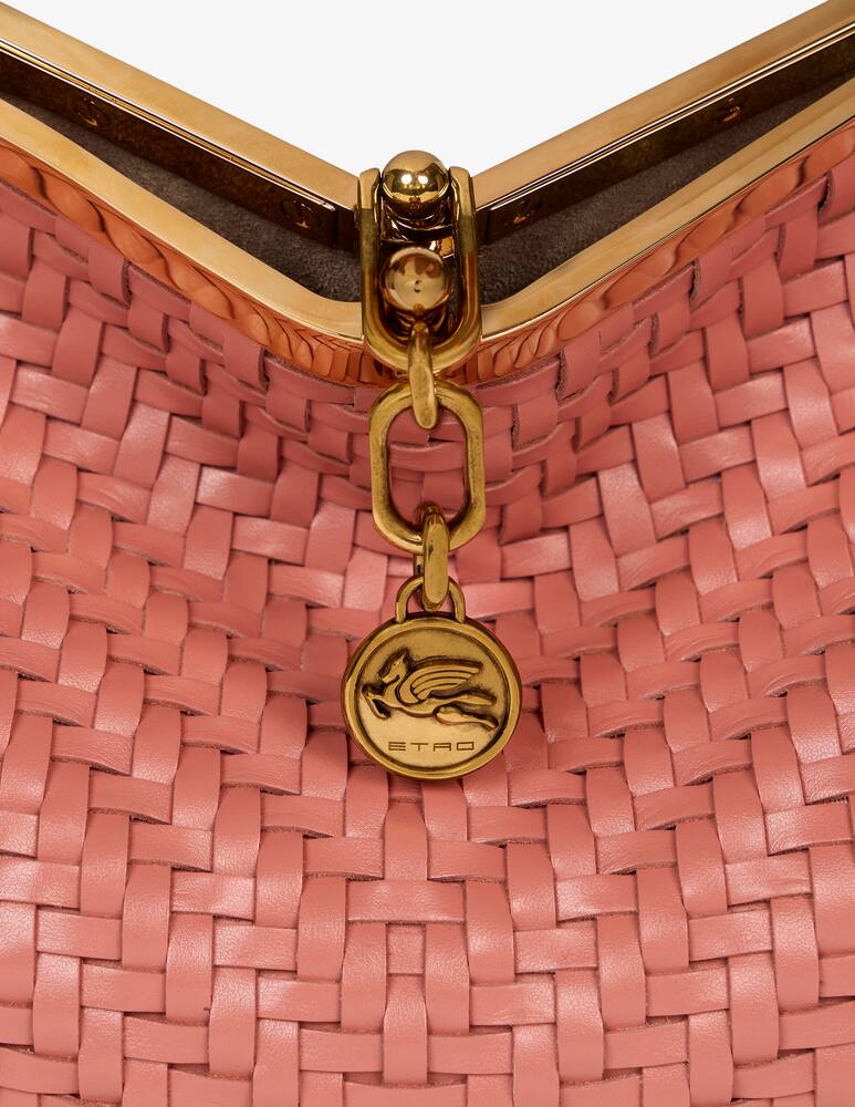 rinascente ETRO Medium woven Vela bag