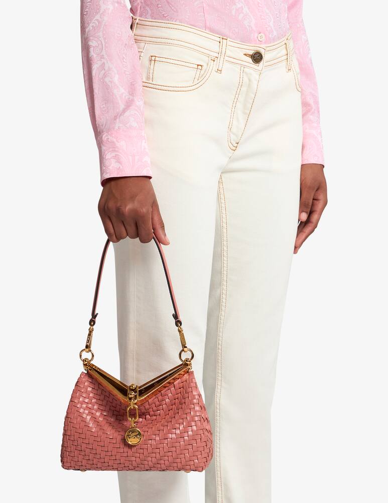 rinascente ETRO Borsa Vela piccola intrecciata