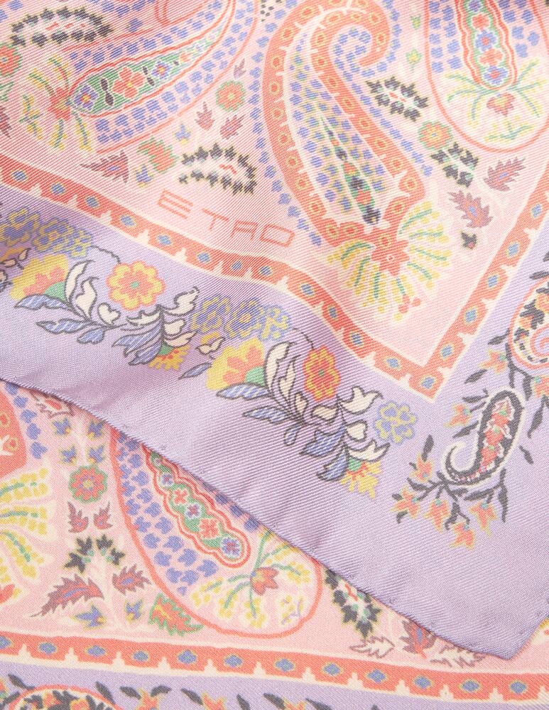 rinascente ETRO Printed silk scarf