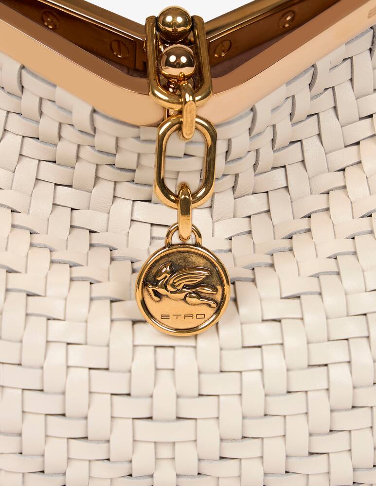 rinascente ETRO Vela woven leather bag