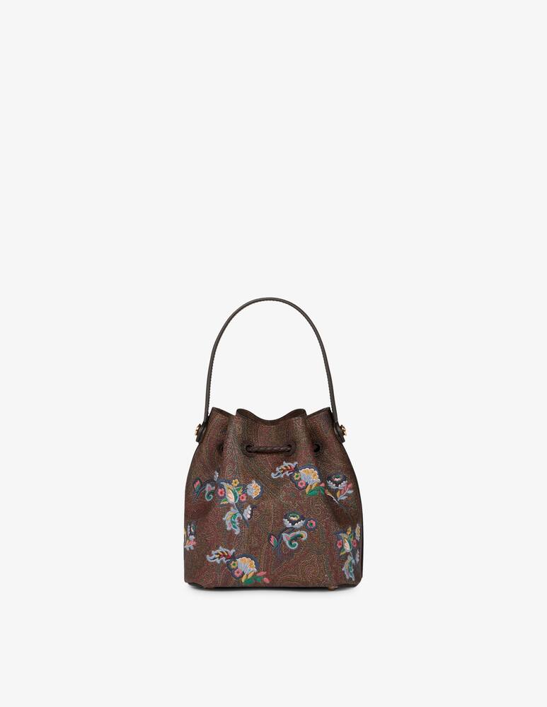 rinascente ETRO Borsa mini a secchiello Arnica ricamata