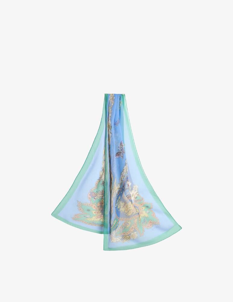rinascente ETRO Floral silk scarf