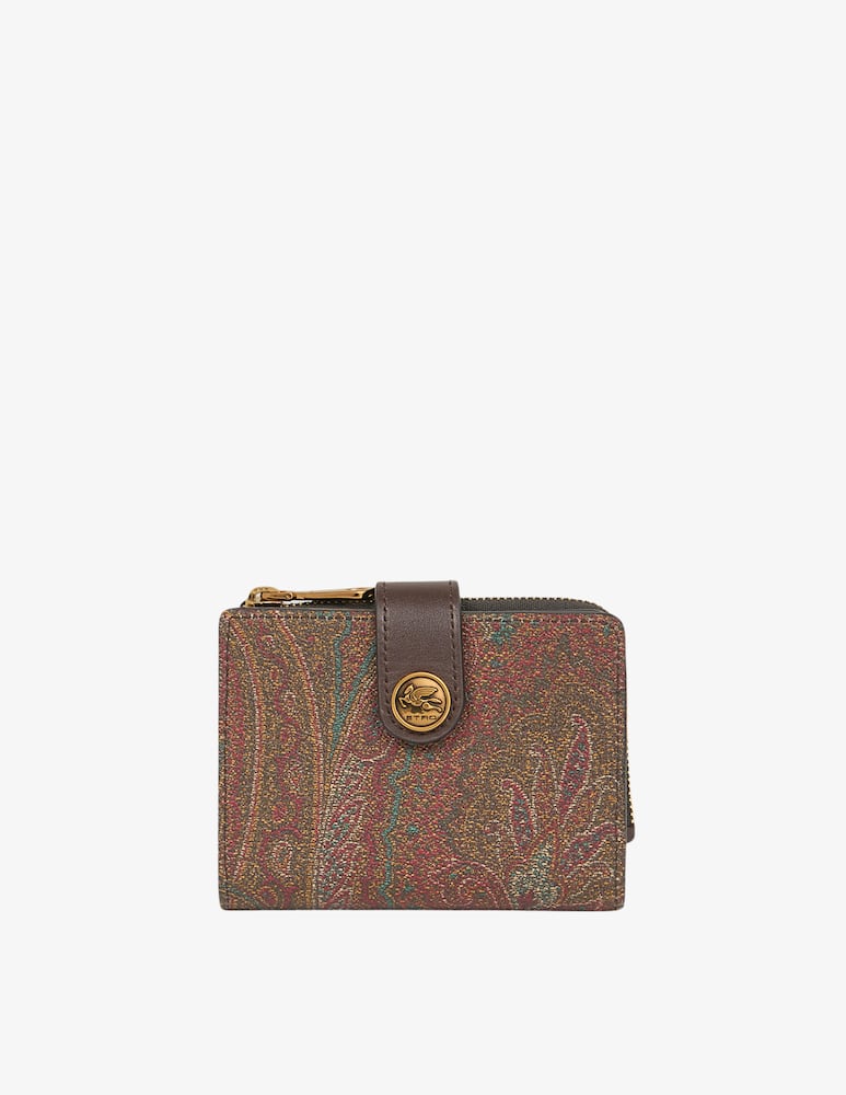 ETRO Arnica wallet with pegaso detail - picture 1 ETRO Arnica wallet with pegaso detail - picture 1