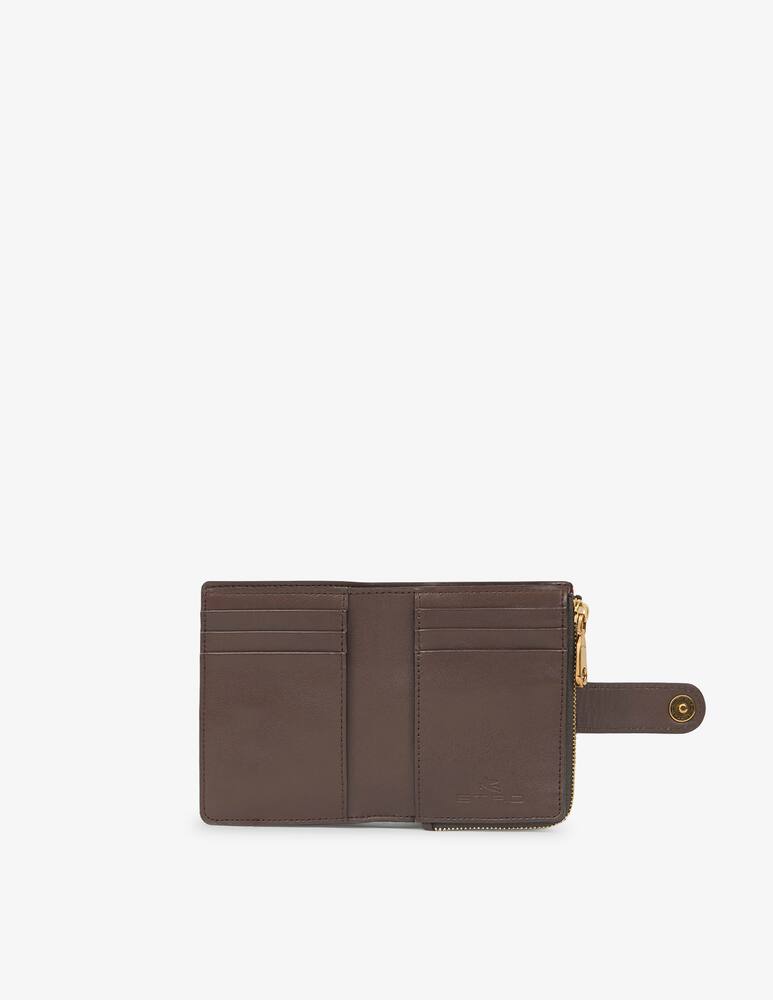 rinascente ETRO Arnica wallet with pegaso detail