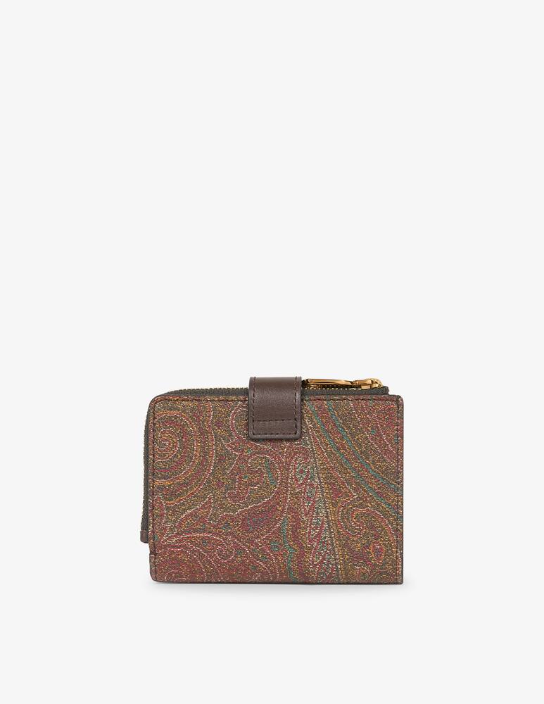 rinascente ETRO Arnica wallet with pegaso detail